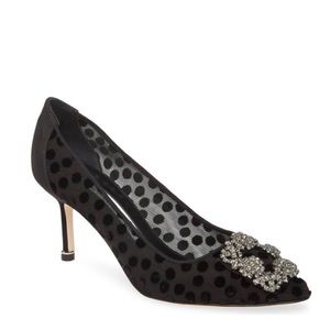 Manolo hangisi with polka dots